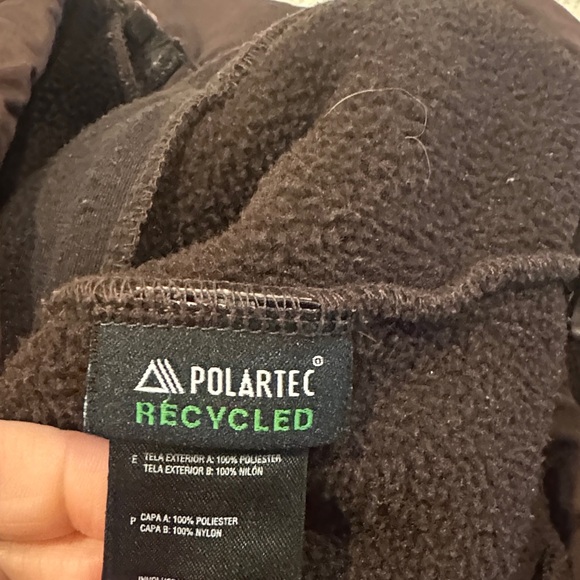 The North Face Women's Dark Brown Fleece Zipper Jacket Size S - Picture 7 of 9